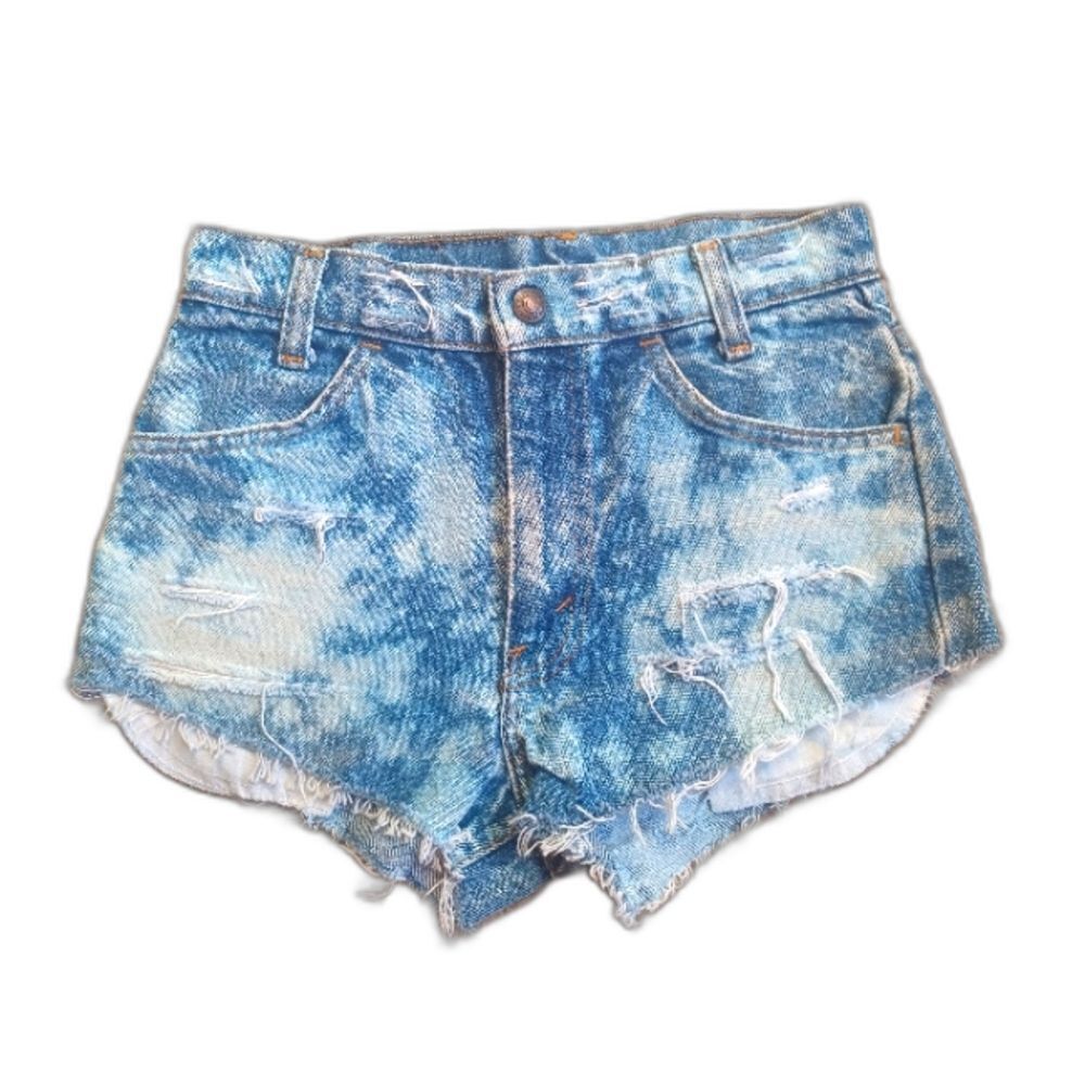 VTG Levi's orange tab distressed shorts